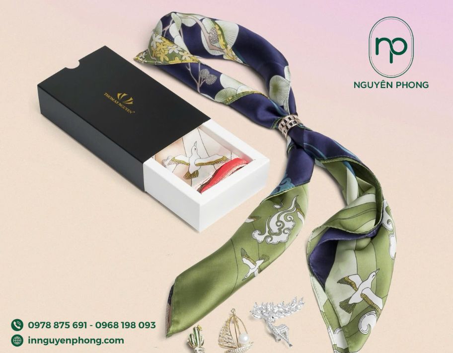 Mẫu hộp đựng cà vạt đơn giản